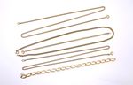 Lot de bijoux dépareillés or jaune 750°/°°
Pds 67,78 grs