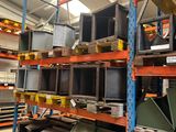 a large rack with many different items in it