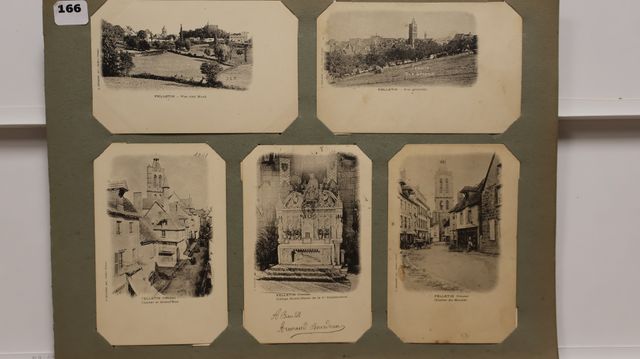 Felletin : Lot de 10cpa « Précurseurs » (Dos non divisé). T.B.E. ...