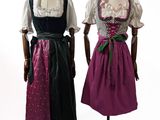 deux mannequins vêtus de vêtements de couleurs différentes