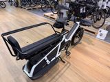 a bike that is sitting on the floor in a store