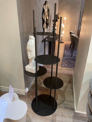 1 colonne métal laqué teinte bronze
