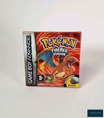 Nintendo Game Boy Advance, Pokémon : Version Rouge Feu, face avant de la boîte