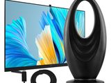 a close up of a computer monitor with a cable connected to it