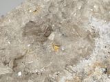 a very large rock with a lot of crystals on it