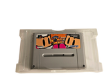 a nintendo game in a plastic case on a white surface