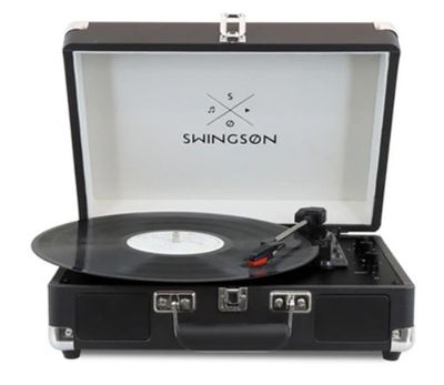 DH2252// Platine vinyle Swingson On Stage BT + Black.