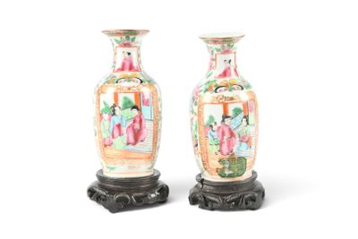 deux vases superposés