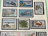 a picture of a picture of a collection of stamps