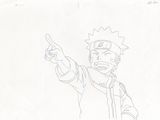 dessin représentant un homme qui montre quelque chose du doigt