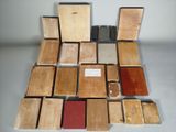 many different types of wood that are on the table