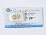 une carte sur laquelle figure l'image d'un diamant