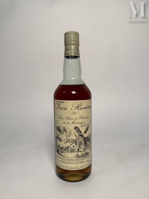 Trois Rivière 1 bouteille de vieux Rhum de plantation, 1964