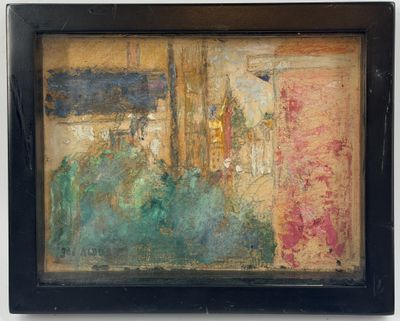 une image représentant un tableau d'un bâtiment sur lequel figure une horloge