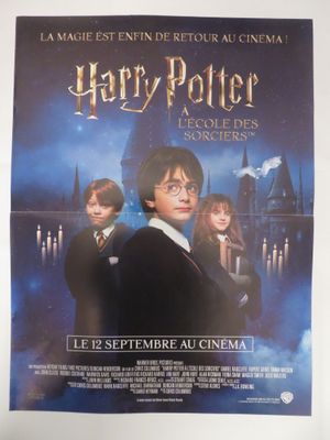 une affiche du film « Harry Potter et la pierre philosophale »