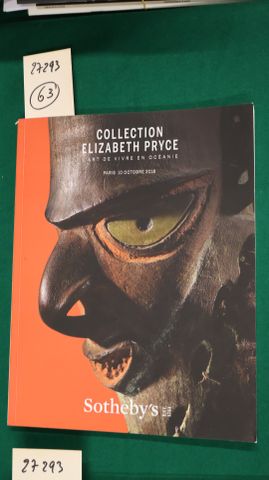 Catalogue Sotheby: CollectionElisabeth PRYCE l’art de vivre en Oc...