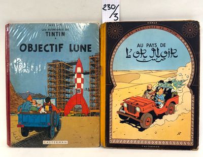 two books that are on display on a table