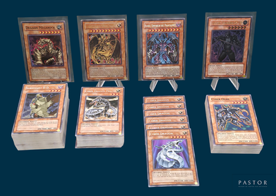 a lot of cards that are on a table