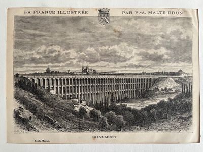 D'après Henri CLERGET & Gravé par FARLET Chaumont, Haute-Mar…