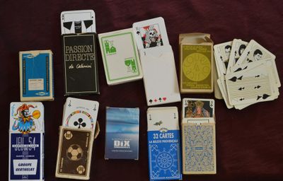 10 Jeux de cartes modernes aux portraits fantaisie : Courvoi…
