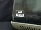a close up of a microwave on a black surface