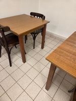 Lot de 8 tables en formica. 4 en 120X80X74 cm et 4 en 80X80X… (photo 4)