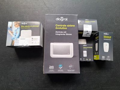 Pack alarme connectée Essentiel DIAGRAL Mod. Diag16csf, comp…