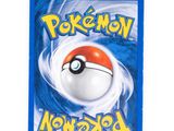 a close up of a card with a pokemon ball on it