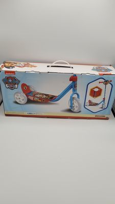 the box of the toy car is open and ready to be used