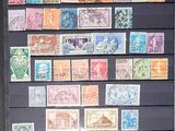 a picture of a picture of a collection of stamps on display
