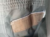 a close up view of the pocket of a jacket