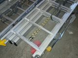 a picture of a metal ramp being built in a garage