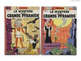 deux livres sur fond blanc, avec la photo d'un homme et d'une femme
