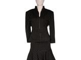 a black and white striped dress on a mannequin mannequin mannequin mannequin mannequin mannequin mannequin mannequin
