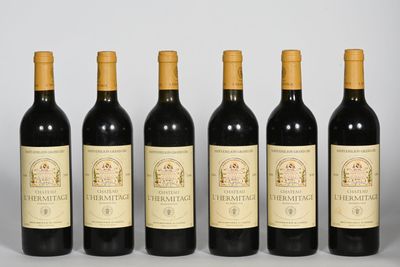 6 B CHÂTEAU L'HERMITAGE GC Saint-Emilion 2000