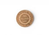 an image of a coin with the words 20 cents on it