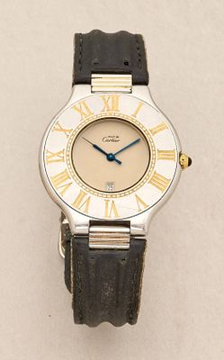 an image of a wrist watch with roman numerals
