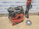 an image of a red vacuum cleaner and other items