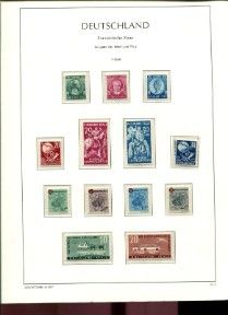 une image d'une photo d'une photo d'une collection de timbres