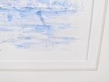 a picture of a painting of a man on a surfboard
