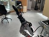 a robot that is sitting in the middle of a room