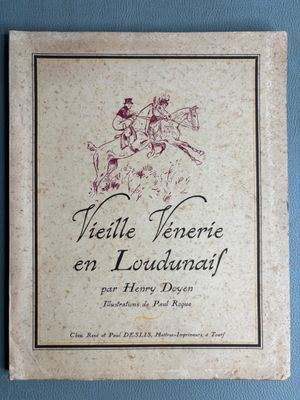 the cover of a book with a drawing of a man on a horse
