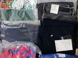 a box full of clothing that is sitting on a table
