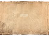 an old piece of paper with a piece of paper sticking out of it
