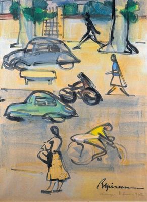 Raymond ESPINASSE (1897-1985) Clinique Ambroise Paré Techniq…