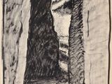 une image représentant un dessin en noir et blanc d'une porte
