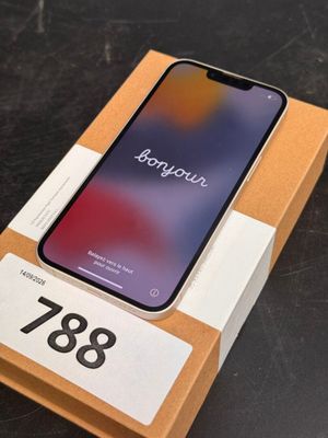 a close up of a box with an iphone on it