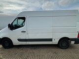 a picture of a white van parked in a parking lot