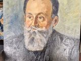 tableau représentant un homme à la longue barbe blanche