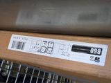 a picture of a close up of a box with a label on it